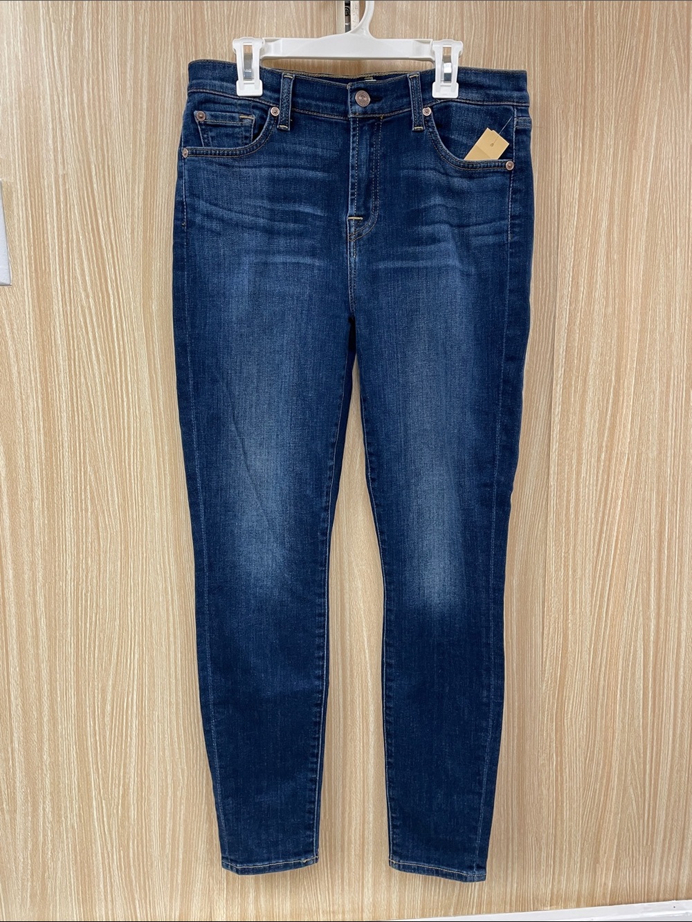 7 For All Mankind High West Ankle Gwenevere Jeans Size 29